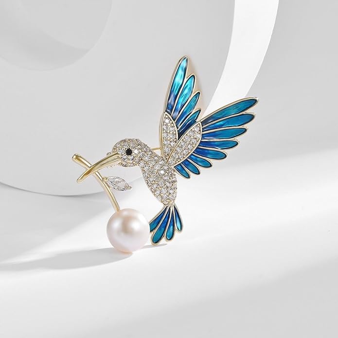 Animal Brooch for Women Girls 18k Gold Plated Animal Brooch Pin Rhinestone Animal Brooch Lapel Pin Jewelry Thanksgiving Day Birthday Wedding Gifts for Mom Wife