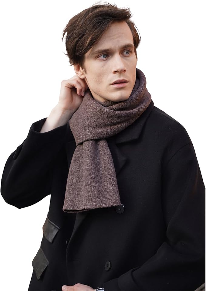 NUOHEMULE Luxury 100% Cashmere Scarf for Women & Men, 59''x10'' Extra Warm Winter Scarf, Blanket Scarves in Premium Gift Box