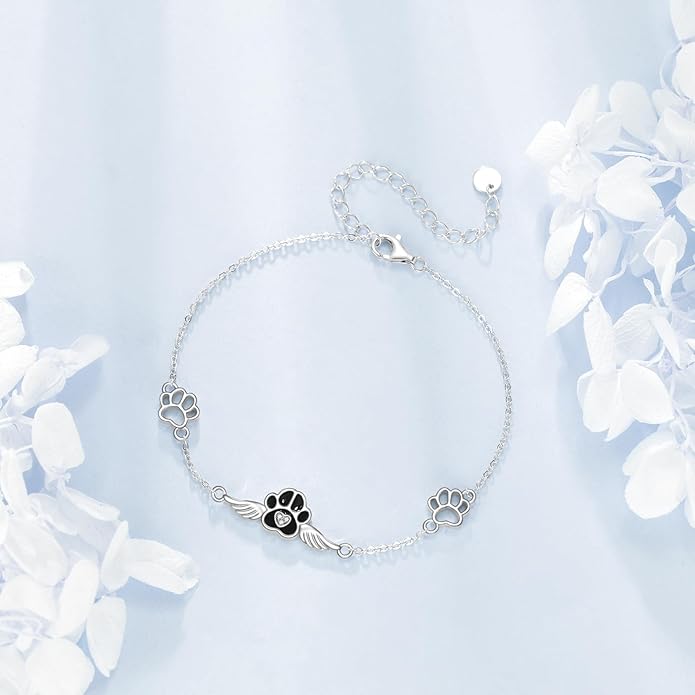 Animal Bracelet for Women 925 Sterling Silver Cat/Dolphin/Turtle/Horse Bracelet Jewelry Gifts