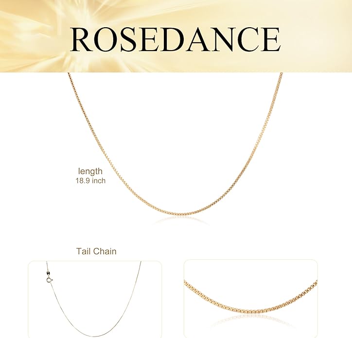 ROSEDANCE Heart Necklace for Women, 14K Gold Plated Dainty Heart Necklace, Tiny Love Symbol Pendant Choker, Minimalist Dainty Jewelry Gift, Valentines Day Anniversary Birthday