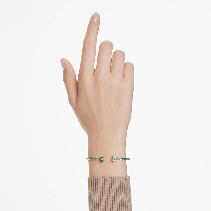 Swarovski Matrix Hoop Earrings, Bracelet, Tack Pin, Multicolored Crystals, Gold-Tone Finish