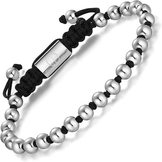 Gold-Plated Bracelets for Men 18K Gold Plated Franco Link Chain Stainless Steel Bracelet Adjustable Bracelet Mens Jewelry Birthday Gift