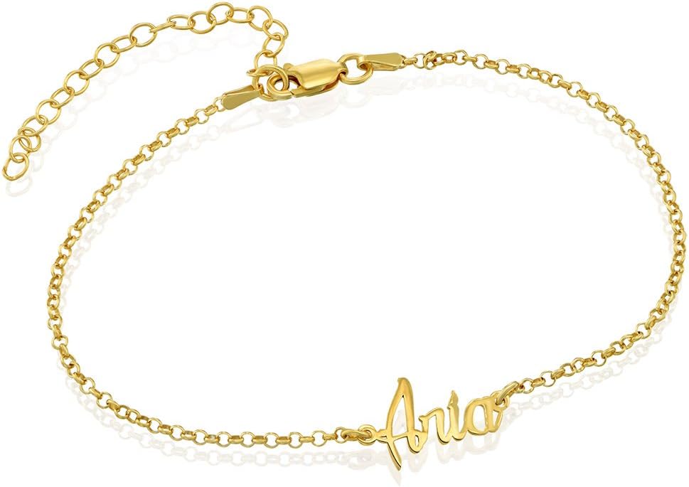 Choose your style Personalized Name Anklet/Bracelet – Dainty Jewelry Gift for Women, Mom, Wife, Girlfriend - Valentine’s Day, Mother’s Day, Christmas