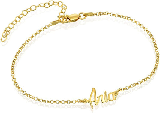 Choose your style Personalized Name Anklet/Bracelet – Dainty Jewelry Gift for Women, Mom, Wife, Girlfriend - Valentine’s Day, Mother’s Day, Christmas