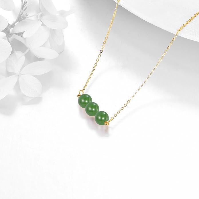 KECHO 14K Real Gold Freshwater Cultured Pearl Pendant Necklace 14K Solid Gold Jewelry Anniversary Birthday Gifts for Women