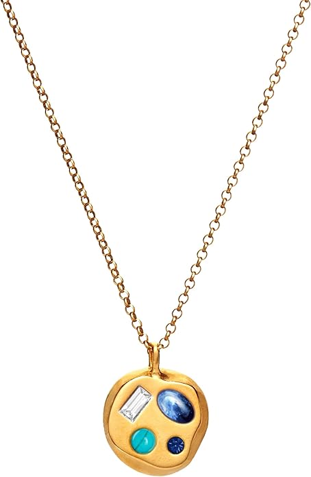Birthdate 14k Gold Necklace for Women - 16-20in Adjustable 14 Karat Gold Chain with Lobster Clasp - Cadenas de Oro 14k Puro Para Mujer, Ladies Jewelry Birthstone