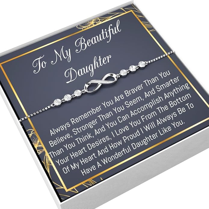I Love You Bracelet - Daughter Gift, Birthday Gift