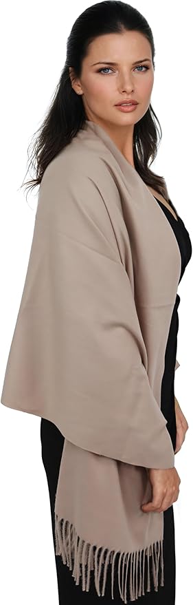 Ocomfly 100% Pashmina Scarf for Women - Premium Womens Scarves - Gift Boxed - Shawls or Wraps - Ultra Soft and Warm