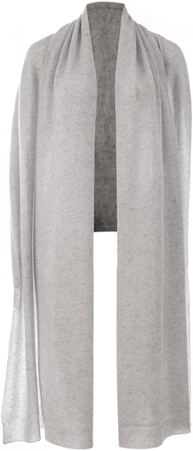 ENETIX Women's Cashmere Wool Oversized Shawl Wrap, Solid Color Pashmina Ultra Soft Stole Scarf for Women with Gift Box