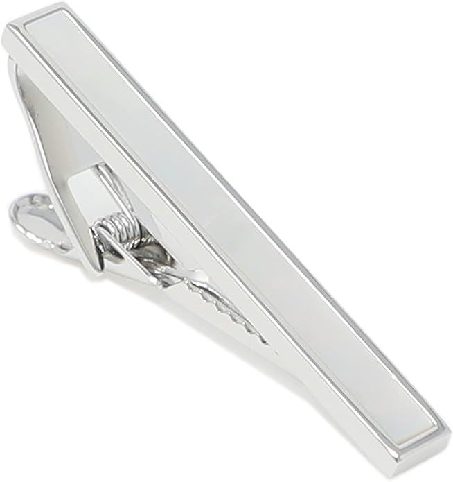 MENDEPOT Cufflinks And Tie Clip Set Men Wedding Accessory Gift Father's Day Birthday Cuff Links Tie Bar