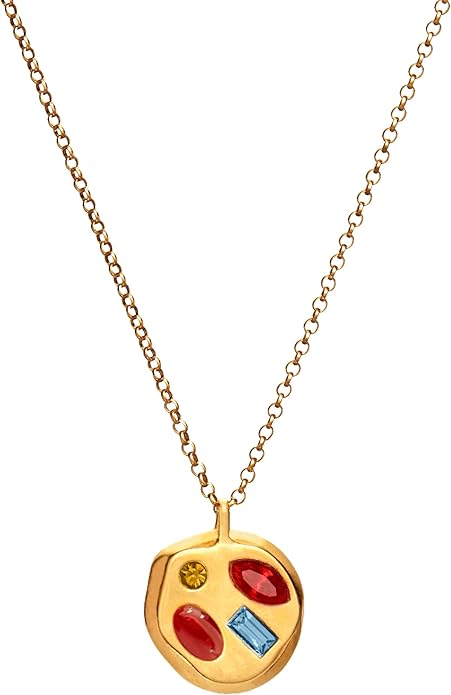 Birthdate 14k Gold Necklace for Women - 16-20in Adjustable 14 Karat Gold Chain with Lobster Clasp - Cadenas de Oro 14k Puro Para Mujer, Ladies Jewelry Birthstone