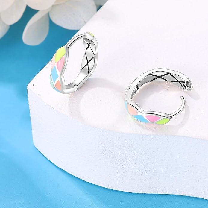 925 Sterling Silver Women Earrings, Sparkling Star and Moon Earrings, Various Hypoallergenic Earrings, Best Gift for Women