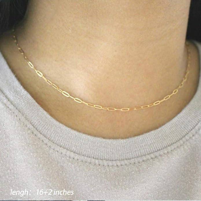 Turandoss Gold Layered Necklaces for Women - 14K Gold Plated Handmade Multilayer Bar Pearls Coin Disc Moon Butterfly Medallion Adjustable Dainty Layered Choker Necklaces for Women Jewelry