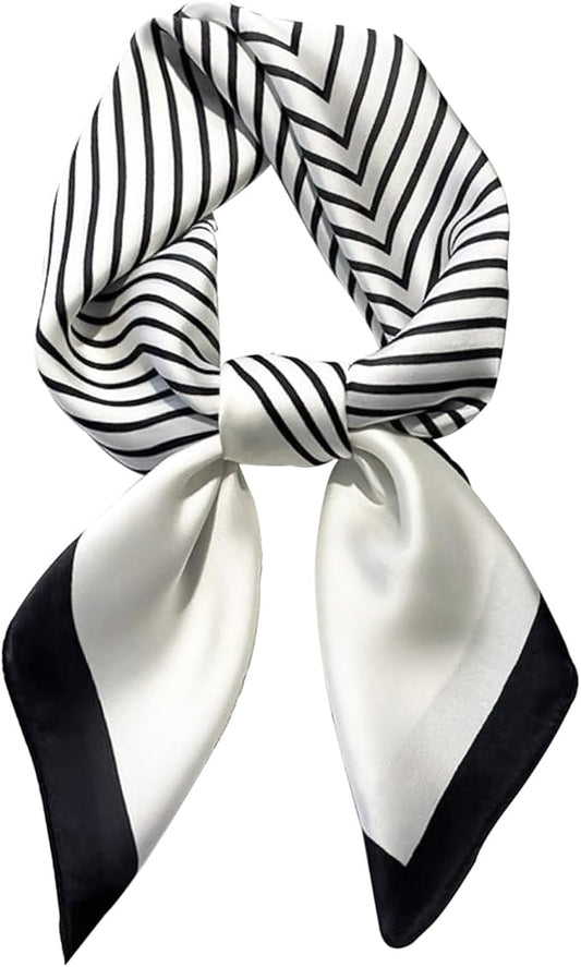 Hioyiwse Satin Bandanas Head Scarf For Women Hair Scarves Accessories Lightweight Fashion Wrap Neck Silk Sleeping Headscarf