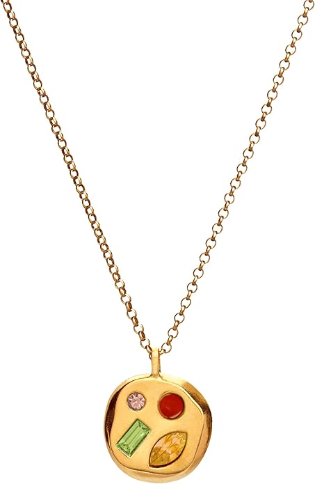 Birthdate 14k Gold Necklace for Women - 16-20in Adjustable 14 Karat Gold Chain with Lobster Clasp - Cadenas de Oro 14k Puro Para Mujer, Ladies Jewelry Birthstone