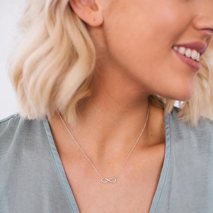 Gold Necklace for Women-14k Gold Plated Infinity Necklace Star Of David Necklace Evil Eye Cross Pendants Heart Dainty Gold Necklace For Women