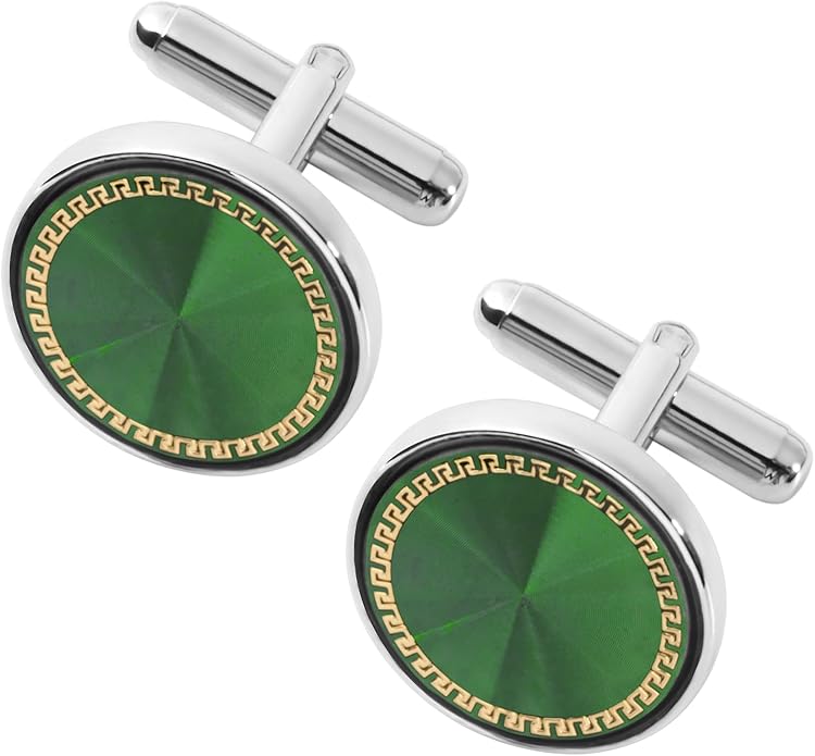Dannyshi Cufflinks for Men Classic Wedding Business Shirt Cuff Links Set Gifts with Box