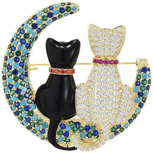 Animal Brooch Insect Bird Brooches Pearl Rhinestone Crystal Brooch 18k Gold-Plated Lapel Pins Jewelry Gifts Birthday Gifts for Women Men