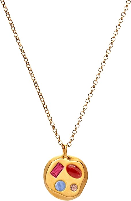 Birthdate 14k Gold Necklace for Women - 16-20in Adjustable 14 Karat Gold Chain with Lobster Clasp - Cadenas de Oro 14k Puro Para Mujer, Ladies Jewelry Birthstone