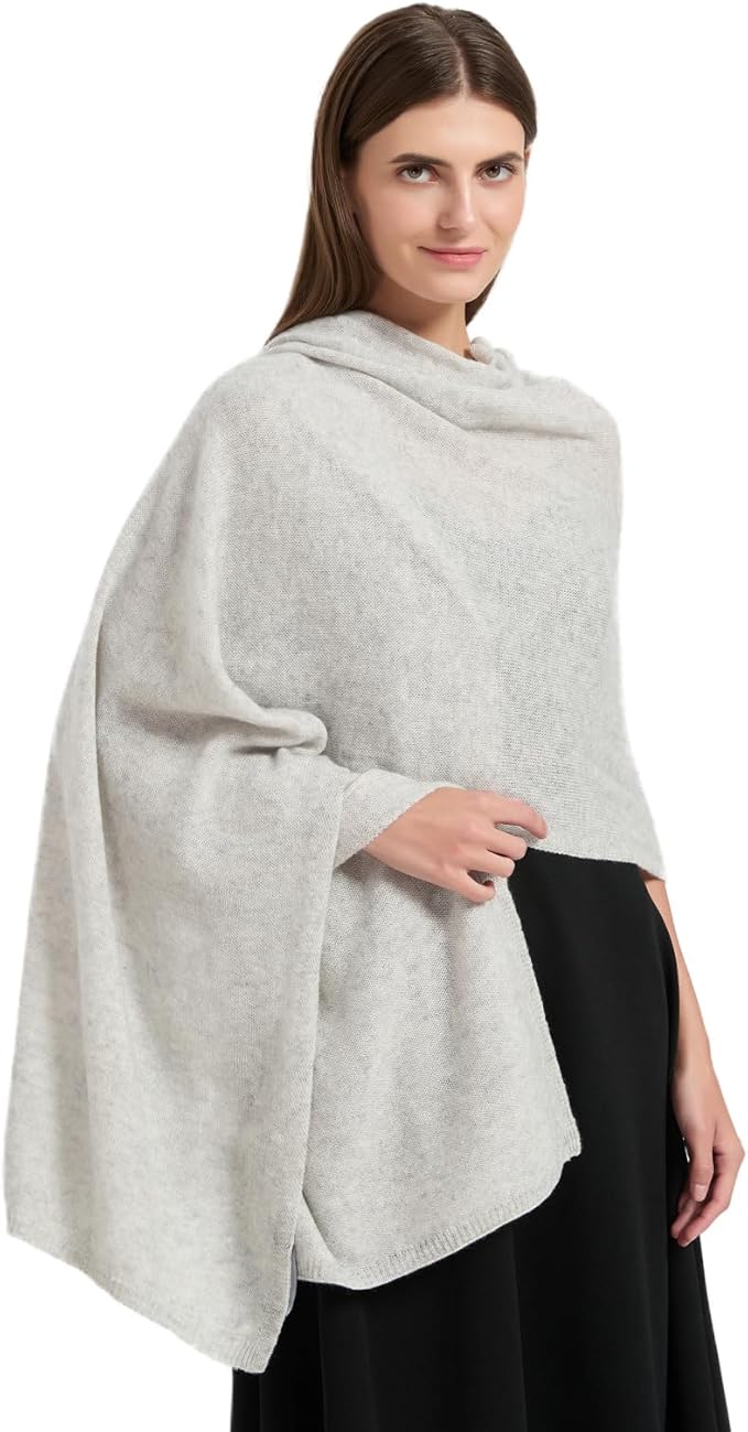 Erdenech Luxury Cashmere Wool Blend Wrap for Women, All-Season Travel Wrap Shawl, Extra Large Blanket Shawl Scarf Pashmina