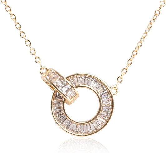 ROSEDANCE Heart Necklace for Women, 14K Gold Plated Dainty Heart Necklace, Tiny Love Symbol Pendant Choker, Minimalist Dainty Jewelry Gift, Valentines Day Anniversary Birthday