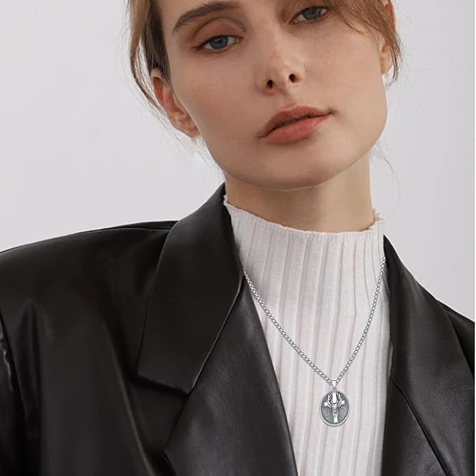 YEESIA Cross Necklace for Men Women 925 Sterling Silver Christian Pendant Religious Jewelry Gift for Men Women.