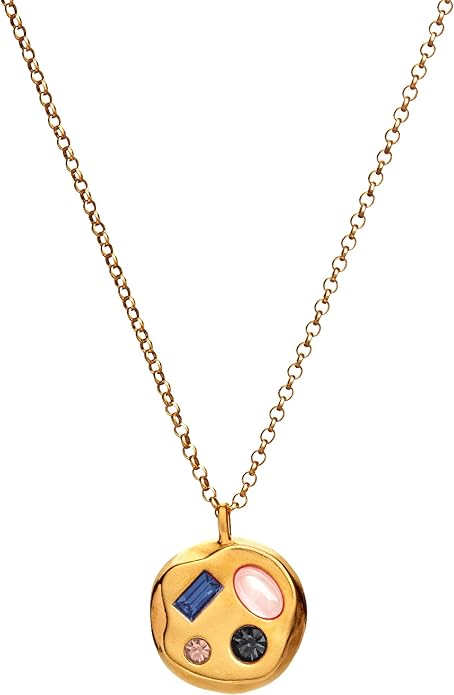 Birthdate 14k Gold Necklace for Women - 16-20in Adjustable 14 Karat Gold Chain with Lobster Clasp - Cadenas de Oro 14k Puro Para Mujer, Ladies Jewelry Birthstone