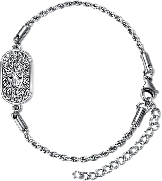 SIMONLY Zodiac Bracelet 925 Sterling Silver Constellation Anklet Horoscope Zodiac Jewelry Christmas Birthday Astrology Gifts for Women Men Unisex