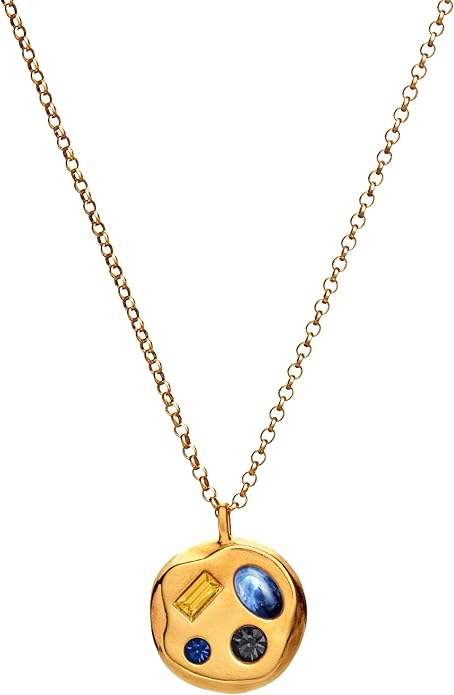 Birthdate 14k Gold Necklace for Women - 16-20in Adjustable 14 Karat Gold Chain with Lobster Clasp - Cadenas de Oro 14k Puro Para Mujer, Ladies Jewelry Birthstone