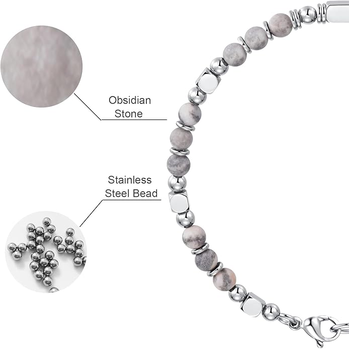 Beaded Bracelets for Women - Silver and Gold Boho Bracelets, Trendy Jewelry Gifts for Lover, Mom, Friends
