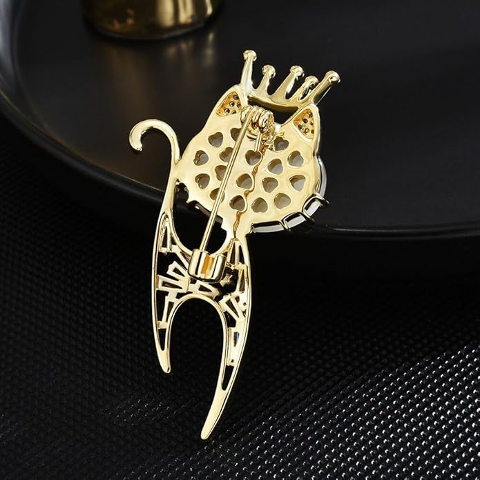 Animal Brooch Insect Bird Brooches Pearl Rhinestone Crystal Brooch 18k Gold-Plated Lapel Pins Jewelry Gifts Birthday Gifts for Women Men