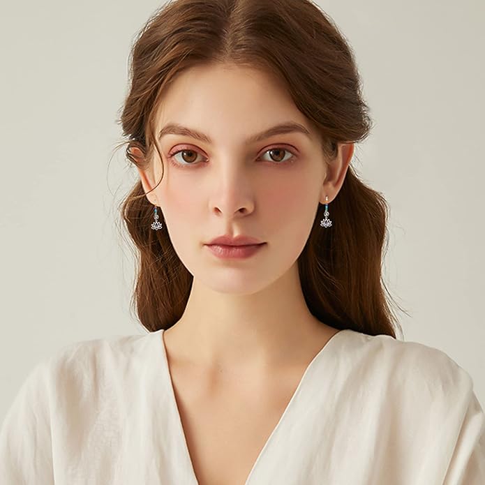 925 Sterling Silver Animals and Plants Dangle Drop Earrings for Women Hypoallergenic Gift for Women Mom Wife Her, Mother’s Day, Birthday, Anniversary
