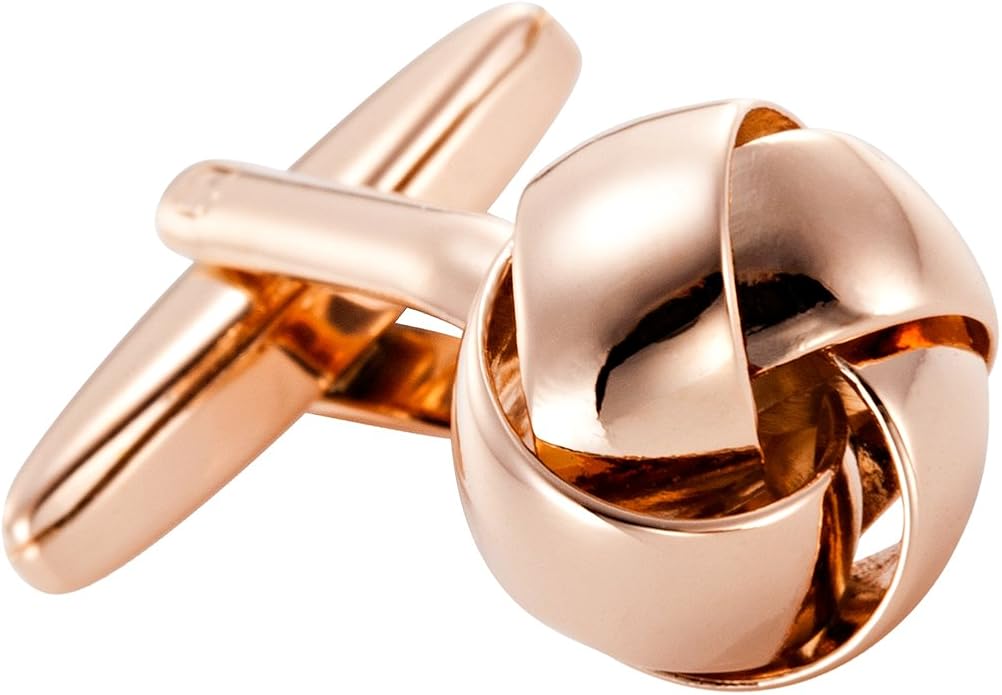 Stunning Mens Nautical Knot Stainless Steel Cufflinks