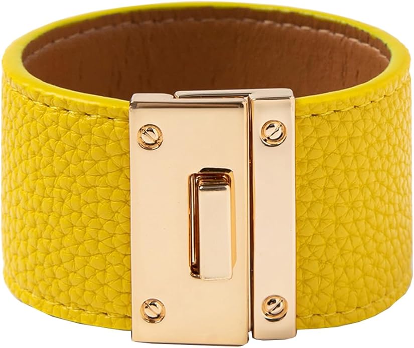 Rantanto Braid Leather Wrap Bracelet Trendy Stackable Crystal Cuff Boho Gold Heart Bracelet Jewelry Gift For Women