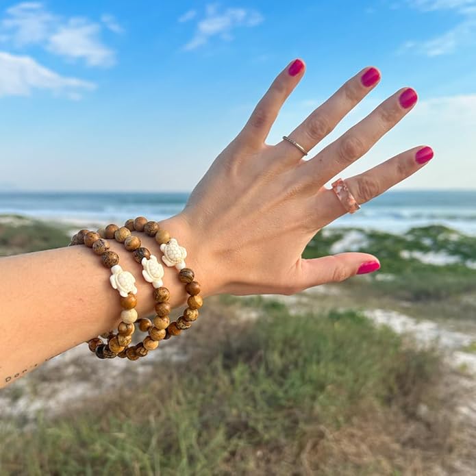 Fahlo Sea Turtle Tracking Bracelet, Elastic, supports the Sea Turtle Conservancy, one size fits most for Men and Women