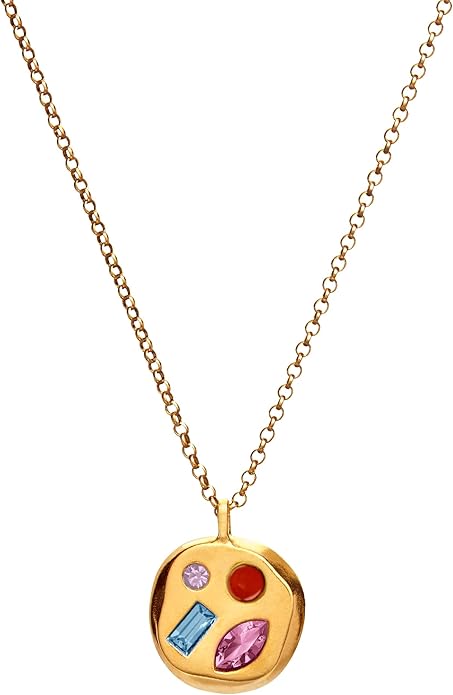 Birthdate 14k Gold Necklace for Women - 16-20in Adjustable 14 Karat Gold Chain with Lobster Clasp - Cadenas de Oro 14k Puro Para Mujer, Ladies Jewelry Birthstone