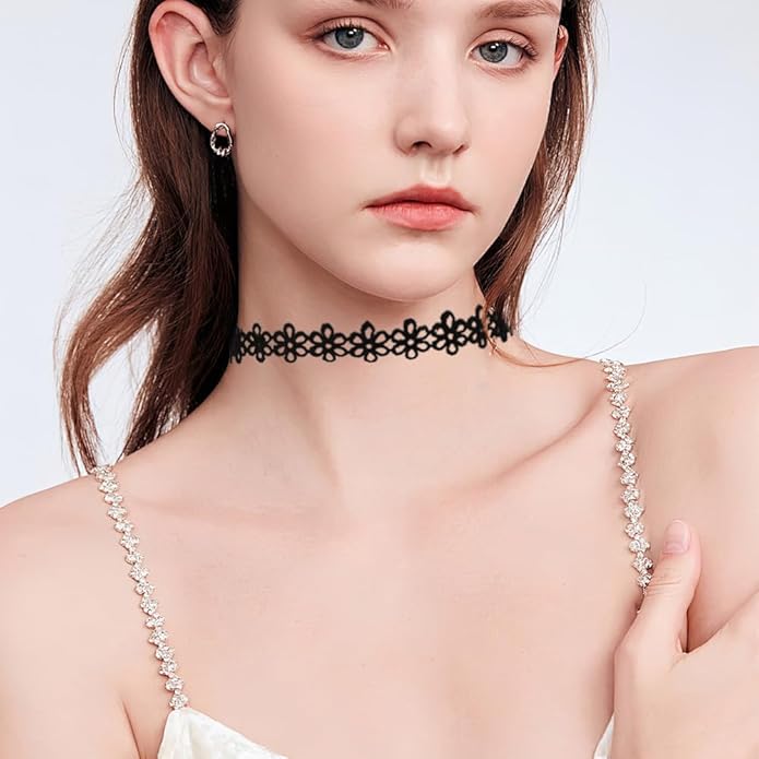 Choker Necklace for Women, Choker Necklaces for Woman, Black Choker, Chokers for Women