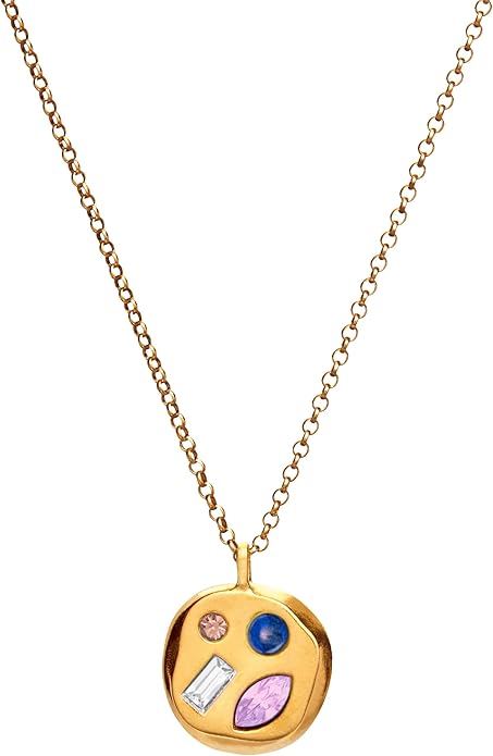 Birthdate 14k Gold Necklace for Women - 16-20in Adjustable 14 Karat Gold Chain with Lobster Clasp - Cadenas de Oro 14k Puro Para Mujer, Ladies Jewelry Birthstone