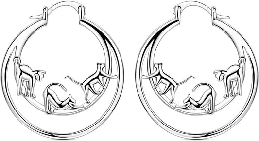 NARMO 925 Sterling Silver Hoop Earrings for Women Hypoallergenic Lightweight Simple Huggie Hoop Earrings Twisted Hoop Earrings Colorful Cubic Zirconia Hoop Earrings Rainbow Hoop Earrings