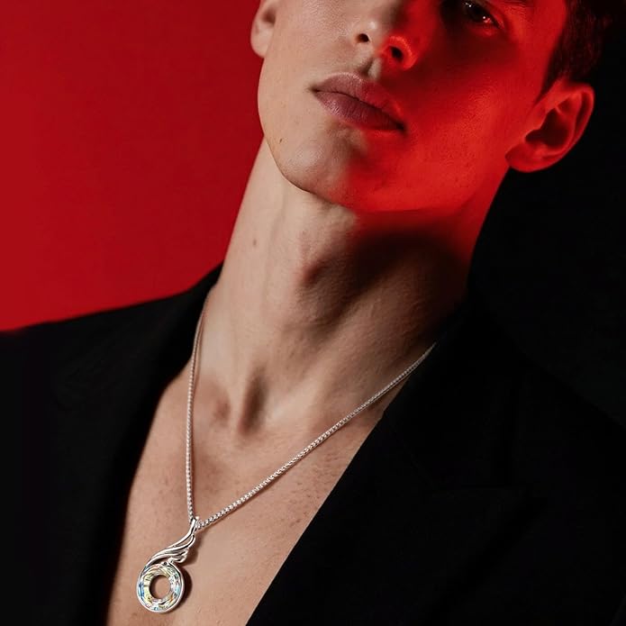 Kate Lynn “Rise From the Ashes” Phoenix Necklaces for Men Women, 18~27 Inch Adjustable Necklace, Ideal Birthday Gift Christmas Gift for Men Women, Symbol of Luck and Renewal