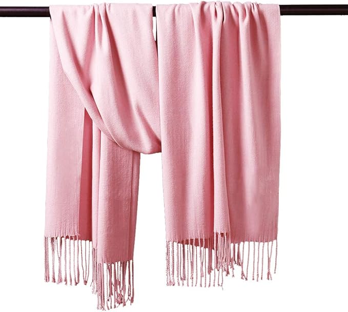 HOYAYO Extra Large Thick Pashmina Shawl Wraps - Wool Soft Winter Warm Scarves Travel Blanket for Women