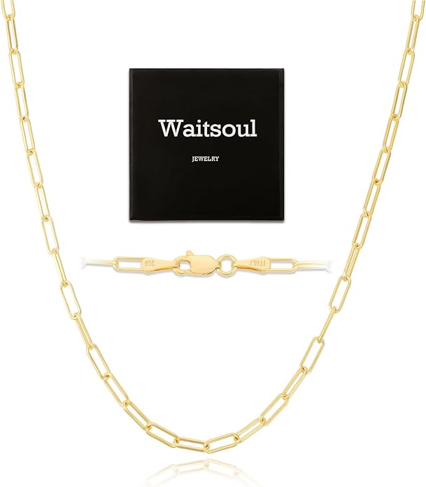925 Sterling Silver Singapore Chain Lobster Clasp Paperclip Necklace for Women Sparkling Chain 2mm2.5mm3mm4mm5mm Gifts for Her