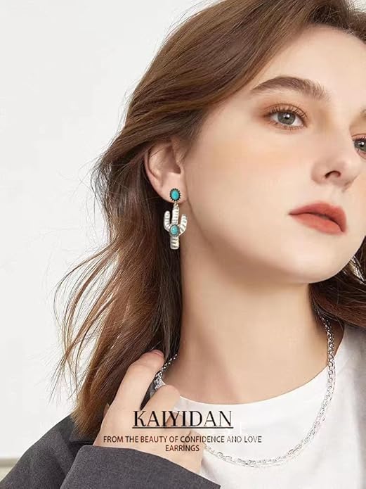 Silver/Gold Boho Dangle Statement Earrings for Women Trendy,Handmade Vintage Dainty Cute Long Drop Summer Earrings,fashion Accessories Jewelry Gifts