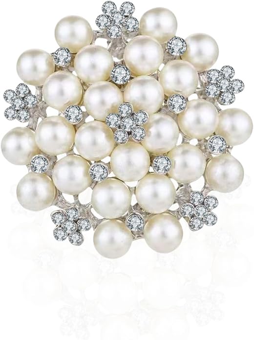 la luen Brooch Pins For Women Fashion Elegant Brooches Lapel Badges Coat Sweater Scarves Shawl Dress Accessory Wedding Party Prom Jewelry