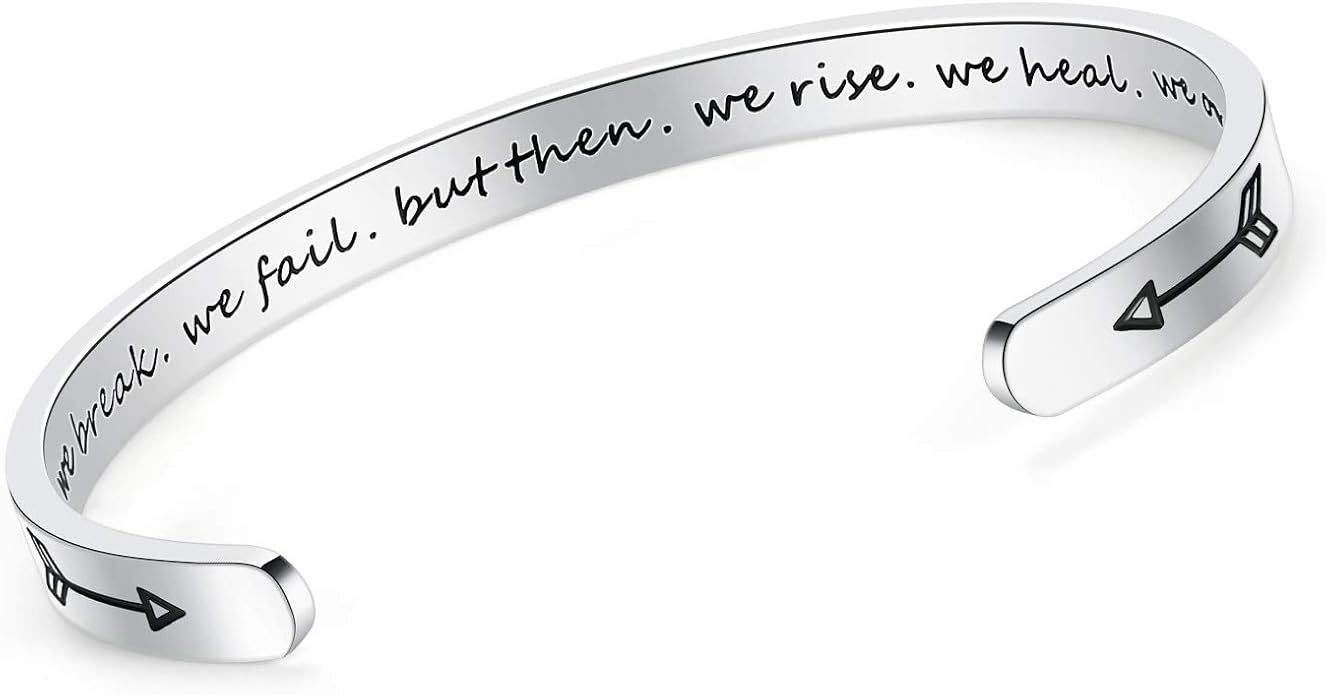 SAM & LORI Personal Bracelets for Teens/Women-Inspirational Jewelry Gifts (Various Designs) for Daughter/Sister/Mom/Friends-Adjustable Bracelet in a Pretty Gift Box