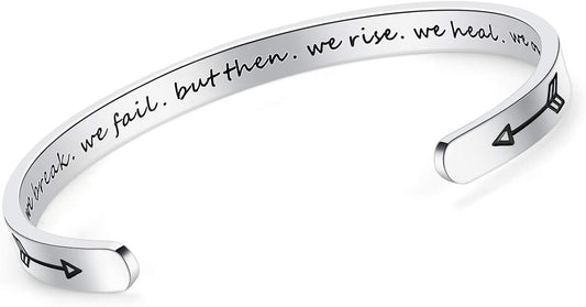 SAM & LORI Personal Bracelets for Teens/Women-Inspirational Jewelry Gifts (Various Designs) for Daughter/Sister/Mom/Friends-Adjustable Bracelet in a Pretty Gift Box
