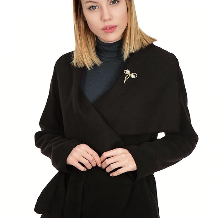 la luen Brooch Pins For Women Fashion Elegant Brooches Lapel Badges Coat Sweater Scarves Shawl Dress Accessory Wedding Party Prom Jewelry