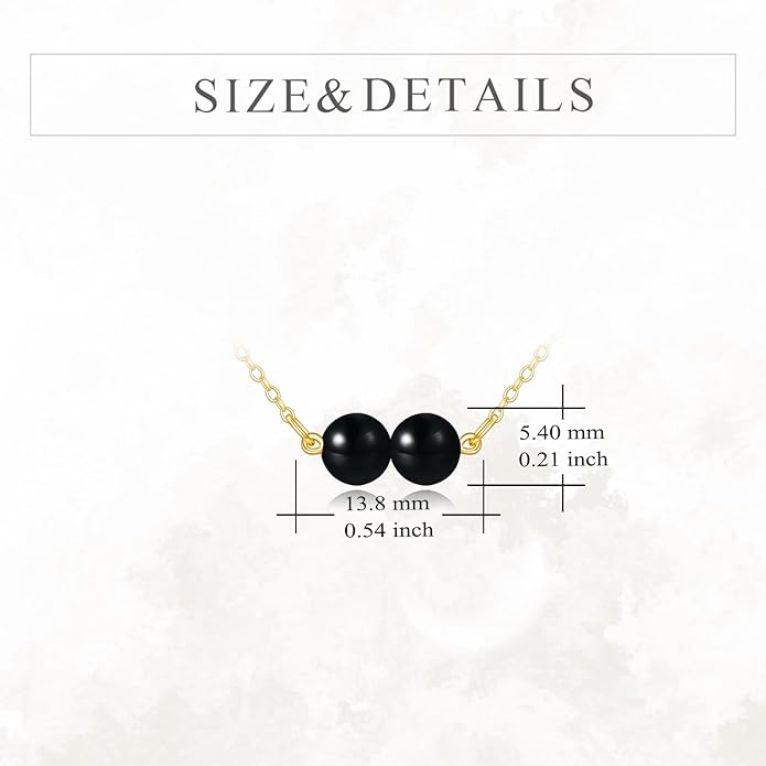 KECHO 14K Real Gold Freshwater Cultured Pearl Pendant Necklace 14K Solid Gold Jewelry Anniversary Birthday Gifts for Women