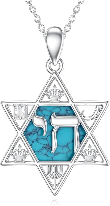 Seiyang 925 Sterling Silver Mustard Seed/Cross/Star of David/Triquetra Trinity Knot/Celtic/Claddagh Necklace Christian/Irish Jewelry Gifts for Women Mom Her