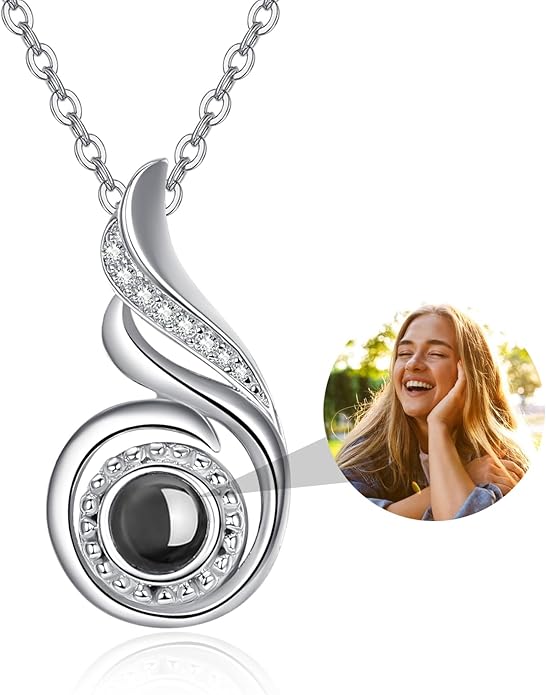 TANGPOET Birthstone Gemstone Necklaces for Women 925 Sterling Silver Dainty Pendant Jewelry Valentines Mothers Day Christmas Birthday Gifts for Mom Girlfriend Wife Daughter